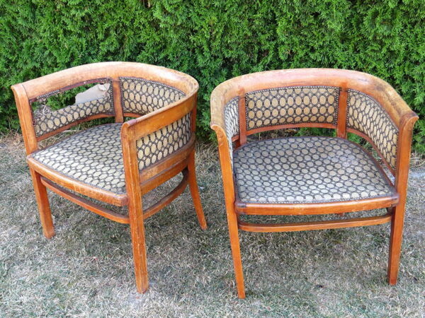 STAROZITNE-DESIGN-PAROVE-KRESLA-THONET-FISCHEL-AUSTRIA-VIDENSKA-SECESE