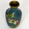 STAROZITNA-VAZA-MODRY-EMAIL-CLOISONNE-CHRYZANTEMA-CINA