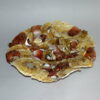 sklenena-misa-jozefina-krosno-polsko-design-umelecke-sklo-hnedozlate