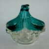 stary-retro-kosik-hutni-sklo-zelene-a-cire-jan-beranek-design-miska