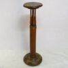 5 STAROZITNY ART DECO STOJAN SLOUP NA KVETINY SOCHU BUK MOSAZ 9