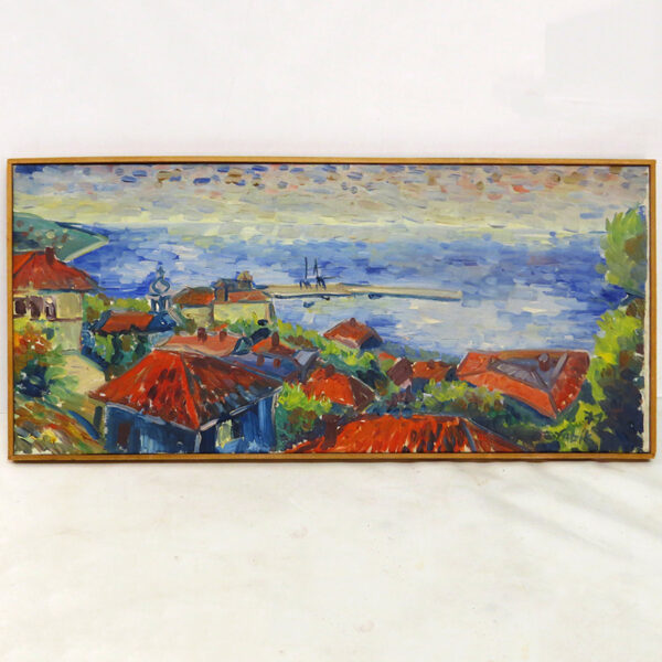obraz malir frantisek fabik more