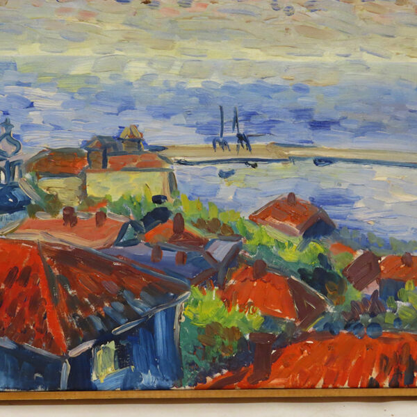 obraz malir frantisek fabik more