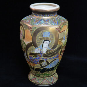 starozitna velka orientalni vaza keramika japonsko satsuma