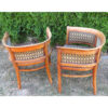 STAROZITNE DESIGN PAROVE KRESLA THONET FISCHEL AUSTRIA VIDENSKA SECESE
