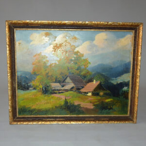 stary-malovany-obraz-krajina-chalupy-signovano-drapal-1.jpg