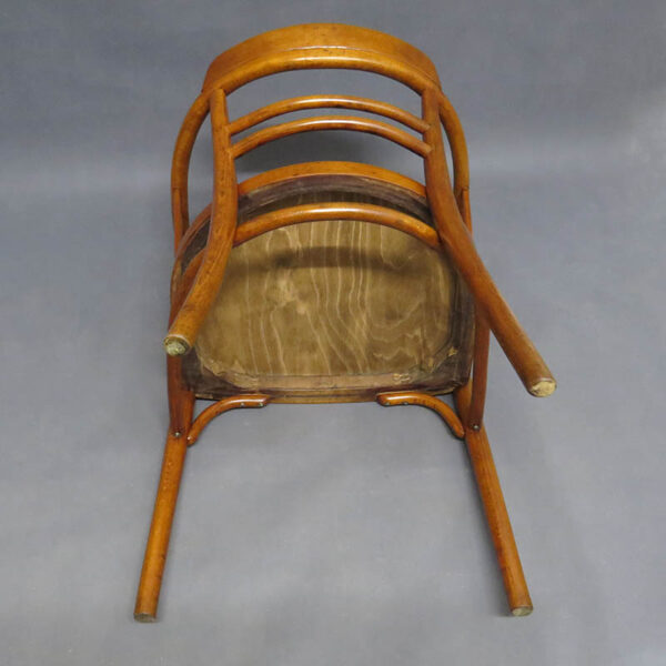 starozitne thonet art deco kreslo kresilko
