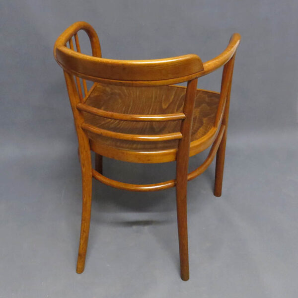 starozitne thonet art deco kreslo kresilko