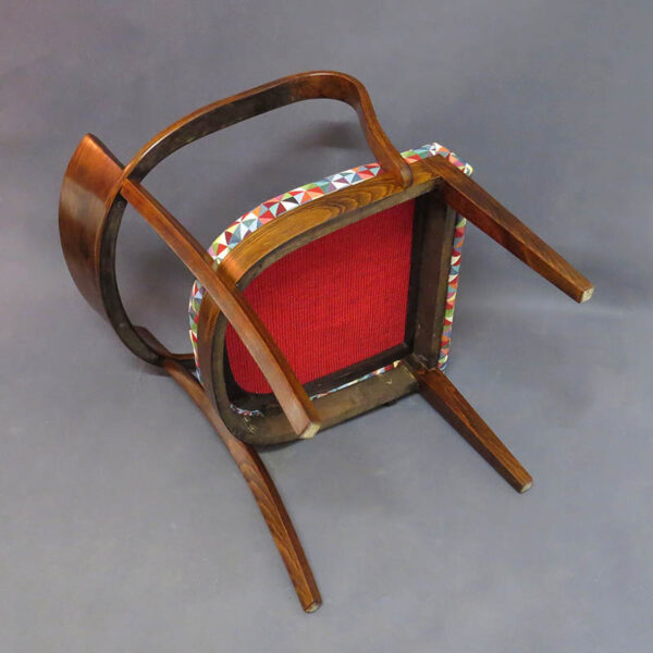 starozitne vetsi kreslo thonet funkcionalismus