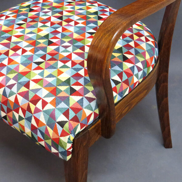 starozitne vetsi kreslo thonet funkcionalismus