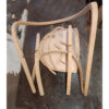 starozitne art deco thonet fischel kreslo kresilko