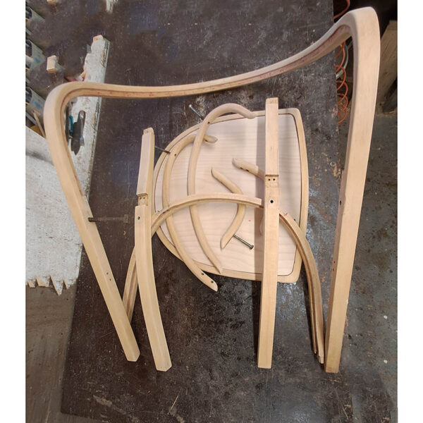 starozitne art deco thonet fischel kreslo kresilko