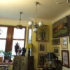 starozitny art deco lustr chrom